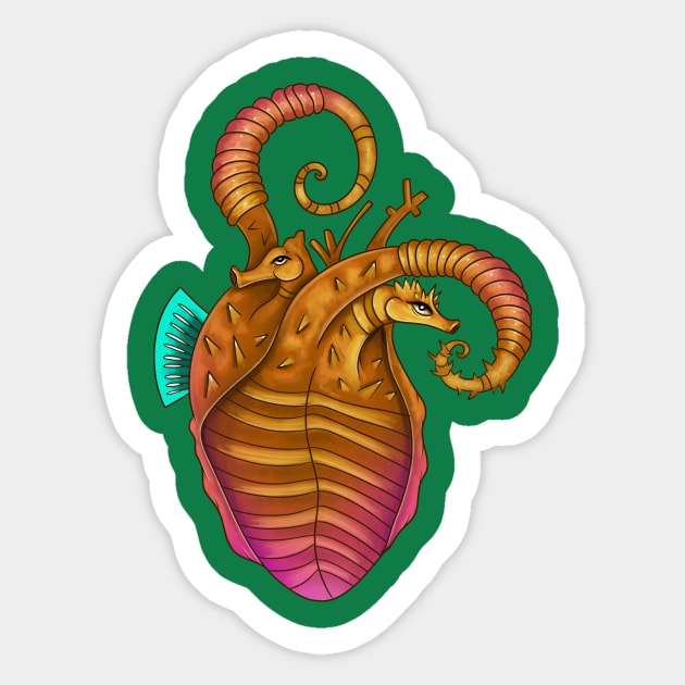 Caballito corazon Sticker by absolemstudio